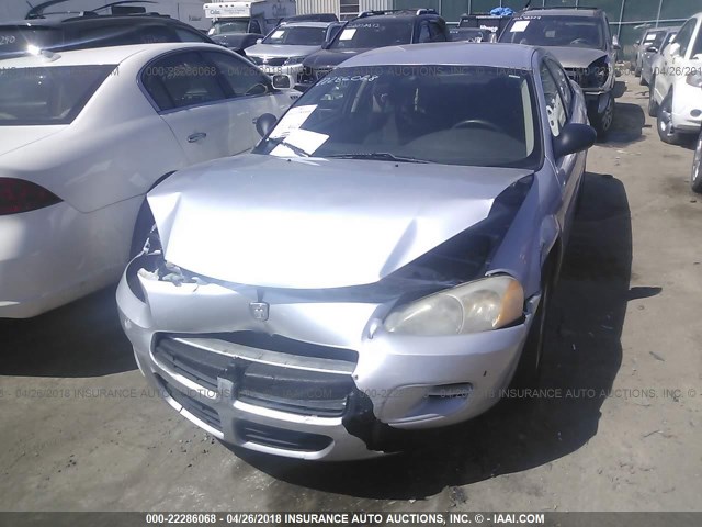 1B3EL46X23N559597 - 2003 DODGE STRATUS SE/SXT SILVER photo 2