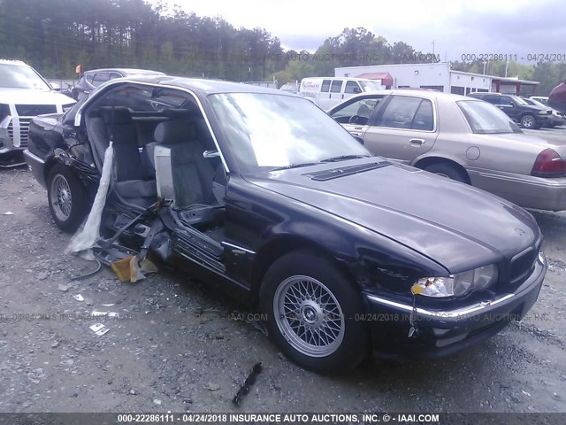 WBAGG83451DN87391 - 2001 BMW 740 I AUTOMATIC BLACK photo 1