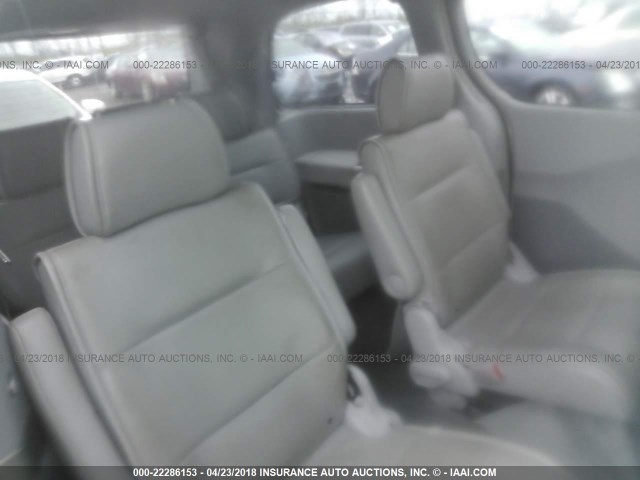 5N1BV28U25N130588 - 2005 NISSAN QUEST S/SE/SL WHITE photo 8