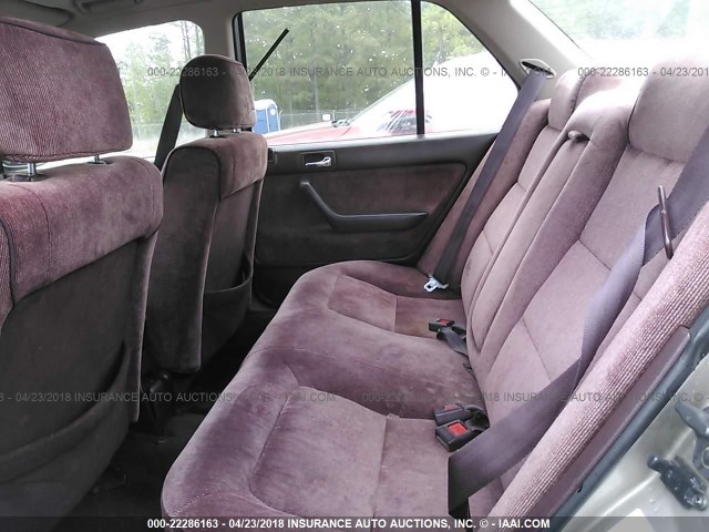 1HGCB7650MA174106 - 1991 HONDA ACCORD LX/EX Champagne photo 8