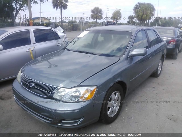 4T1BF28B92U264608 - 2002 TOYOTA AVALON XL/XLS Light Blue photo 6