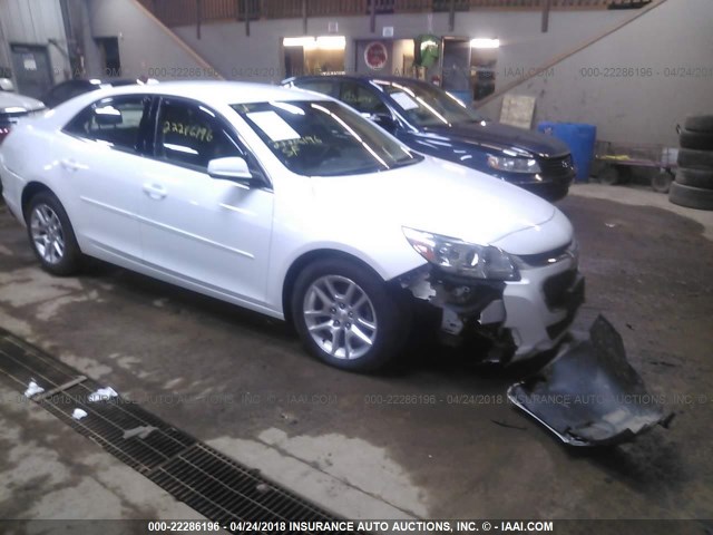 1G11C5SL6EF252056 - 2014 CHEVROLET MALIBU 1LT WHITE photo 1