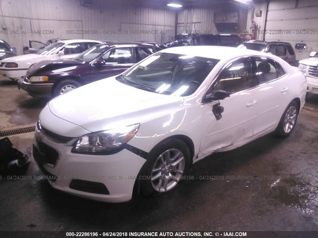 1G11C5SL6EF252056 - 2014 CHEVROLET MALIBU 1LT WHITE photo 2