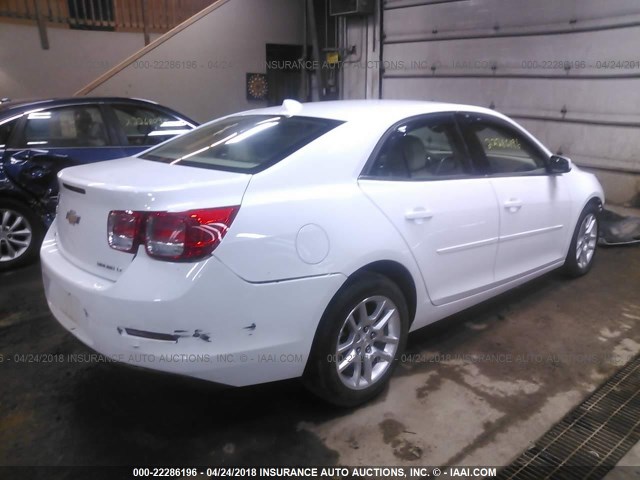 1G11C5SL6EF252056 - 2014 CHEVROLET MALIBU 1LT WHITE photo 4