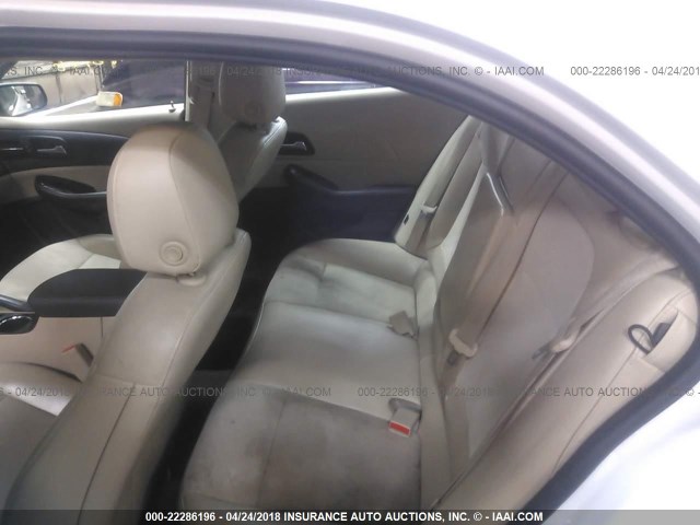 1G11C5SL6EF252056 - 2014 CHEVROLET MALIBU 1LT WHITE photo 8