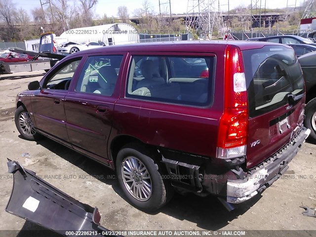 YV1SW612652477158 - 2005 VOLVO V70 RED photo 3