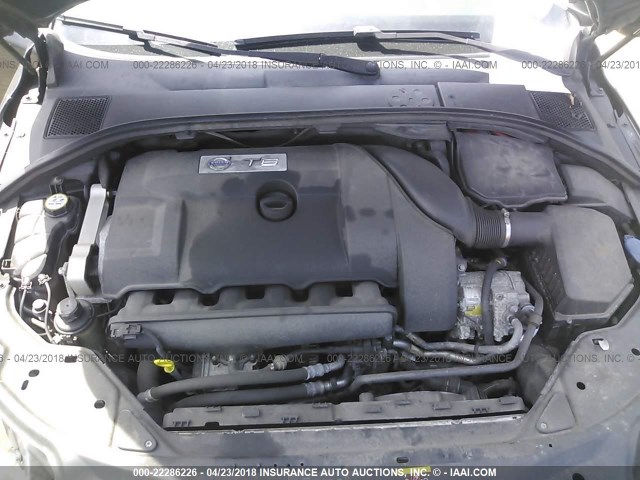 YV1AH992591105222 - 2009 VOLVO S80 T6 GRAY photo 10