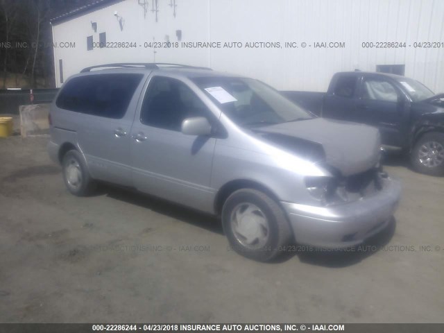 4T3ZF13C12U458274 - 2002 TOYOTA SIENNA LE/XLE SILVER photo 1