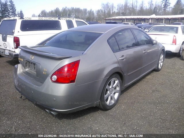 1N4BA41E87C860556 - 2007 NISSAN MAXIMA SE/SL GOLD photo 4