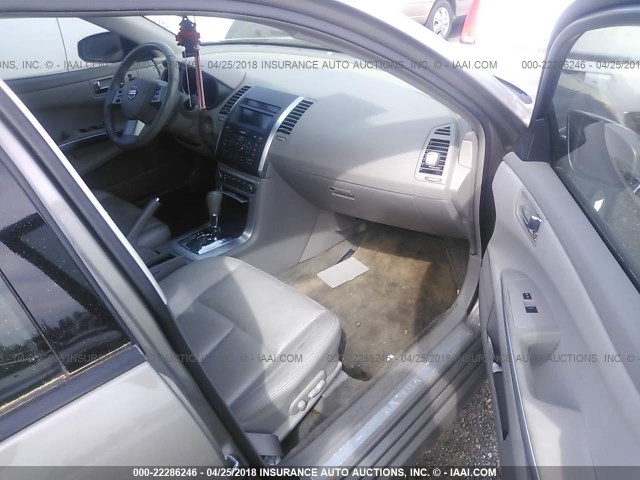 1N4BA41E87C860556 - 2007 NISSAN MAXIMA SE/SL GOLD photo 5