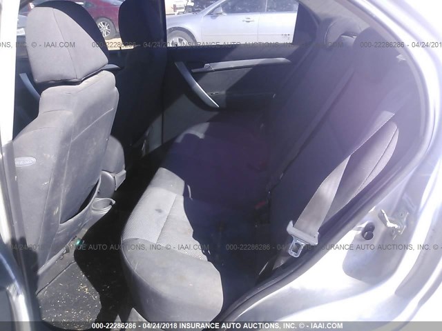 KL1TD5DE8BB139201 - 2011 CHEVROLET AVEO LS/LT 银色 照片 8