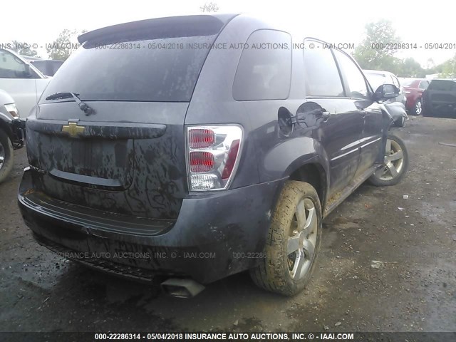 2CNDL537386041834 - 2008 CHEVROLET EQUINOX SPORT GRAY photo 4