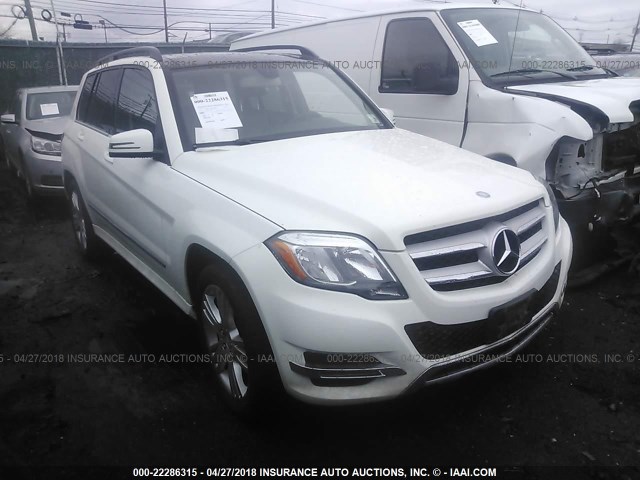 WDCGG8JB8FG356926 - 2015 MERCEDES-BENZ GLK 350 4MATIC WHITE photo 1