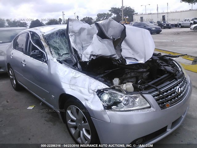 JNKAY01FX7M462342 - 2007 INFINITI M35 SPORT GRAY photo 1