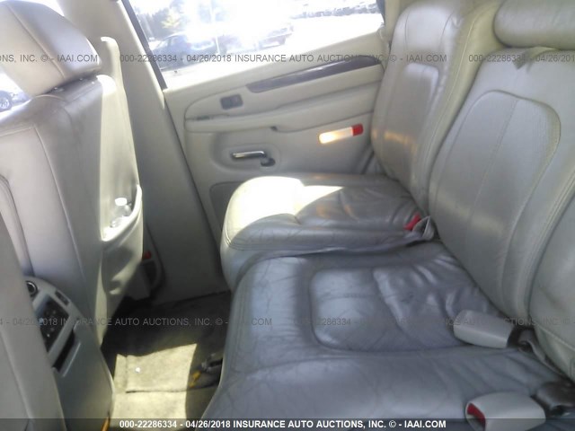1GYEC63T62R217681 - 2002 CADILLAC ESCALADE LUXURY შამპანური ფოტო 8