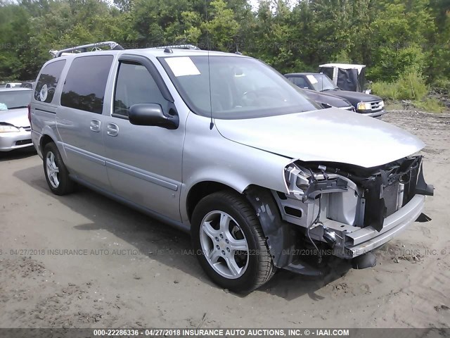 1GNDV33166D151085 - 2006 CHEVROLET UPLANDER LT SILVER photo 1