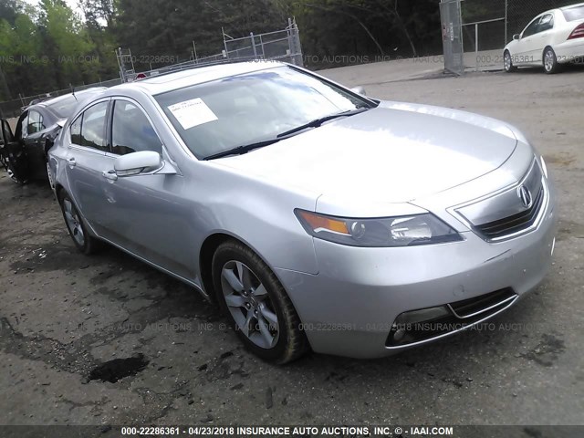 19UUA8F53DA010040 - 2013 ACURA TL TECH SILVER photo 1