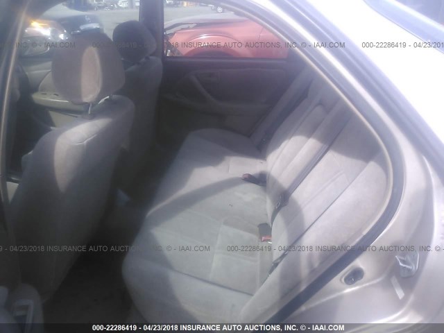 4T1BG22K7WU254204 - 1998 TOYOTA CAMRY CE/LE/XLE Champagne photo 8