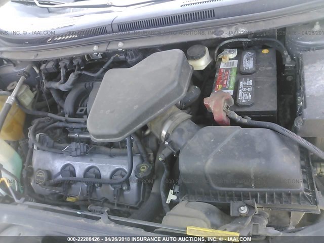 2FMDK39C58BA21359 - 2008 FORD EDGE LIMITED SILVER photo 10