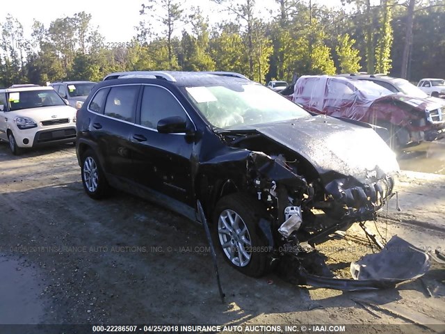 1C4PJLCB3JD553648 - 2018 JEEP CHEROKEE LATITUDE Siyah fotoğraf 1