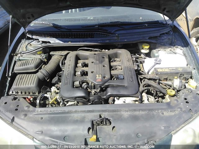 2C3HE66G0XH784444 - 1999 CHRYSLER 300M GREEN photo 10