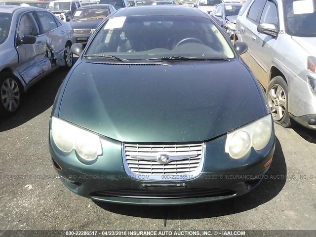 2C3HE66G0XH784444 - 1999 CHRYSLER 300M GREEN photo 6