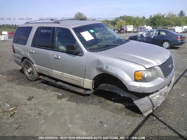 1FMPU16L83LB35901 - 2003 FORD EXPEDITION XLT SILVER photo 1