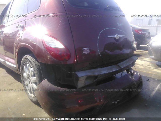 3A8FY48B18T118405 - 2008 CHRYSLER PT CRUISER TAN photo 6