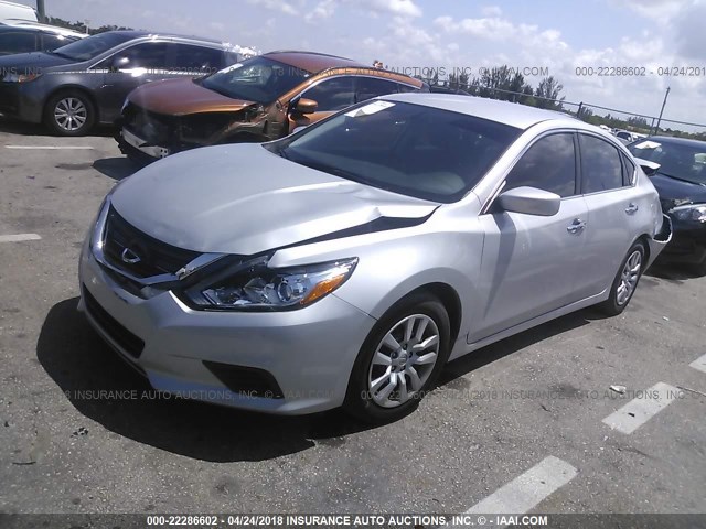 1N4AL3AP8GN357504 - 2016 NISSAN ALTIMA 2.5/S/SV/SL/SR SILVER photo 2