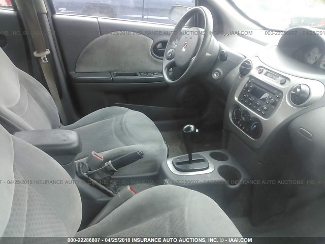 1G8AL52F74Z196394 - 2004 SATURN ION LEVEL 3 GRAY photo 5