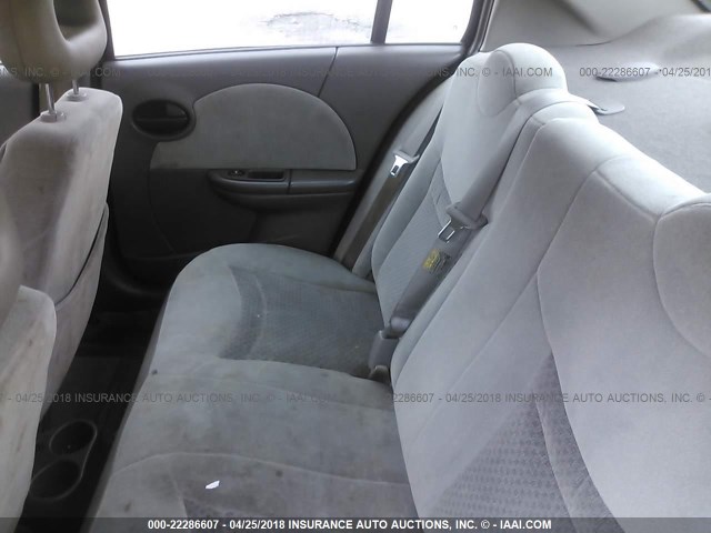 1G8AL52F74Z196394 - 2004 SATURN ION LEVEL 3 GRAY photo 8