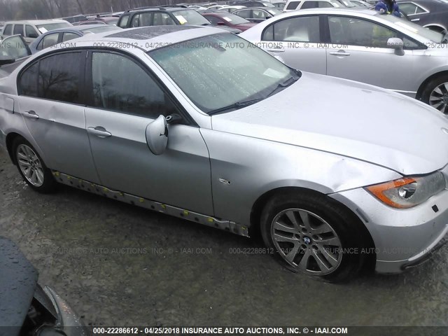 WBAVD13576KV05812 - 2006 BMW 325 XI SILVER photo 6