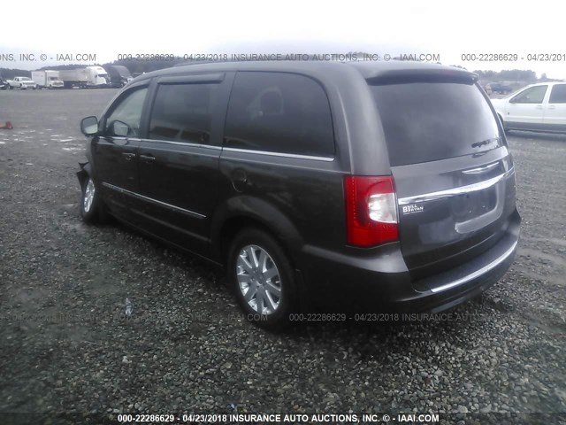 2C4RC1BG6FR627962 - 2015 CHRYSLER TOWN & COUNTRY TOURING GRAY photo 3