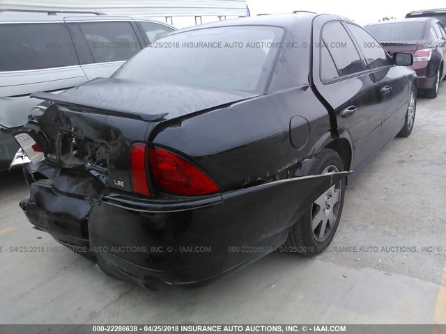 1LNHM87AX5Y651855 - 2005 LINCOLN LS BLACK photo 4