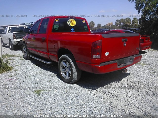 1D7HA18206S709932 - 2006 DODGE RAM 1500 ST/SLT RED photo 3