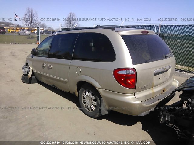 2C4GP54L35R524753 - 2005 CHRYSLER TOWN & COUNTRY TOURING GOLD photo 3