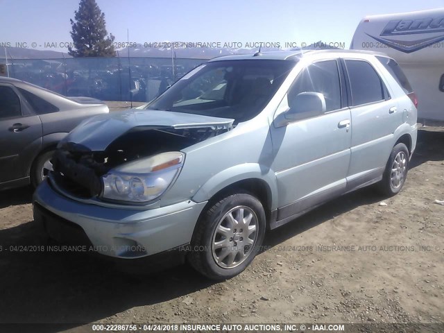 3G5DB03L66S648680 - 2006 BUICK RENDEZVOUS CX/CXL Light Blue photo 2