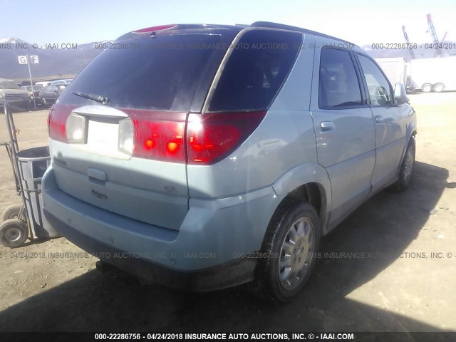 3G5DB03L66S648680 - 2006 BUICK RENDEZVOUS CX/CXL Light Blue photo 4