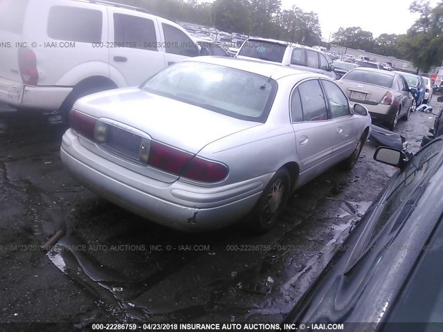 1G4HR54K72U270061 - 2002 BUICK LESABRE LIMITED SILVER photo 4