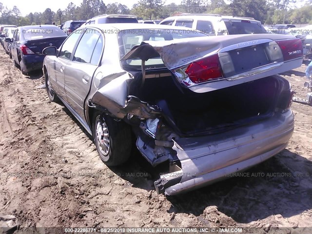 1G4HP52K24U141477 - 2004 BUICK LESABRE CUSTOM TAN photo 3