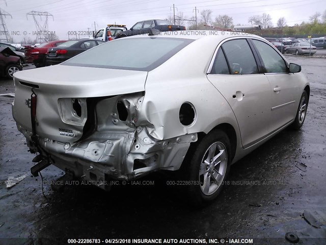 1G11B5SA8DF148670 - 2013 CHEVROLET MALIBU LS 米色 照片 4