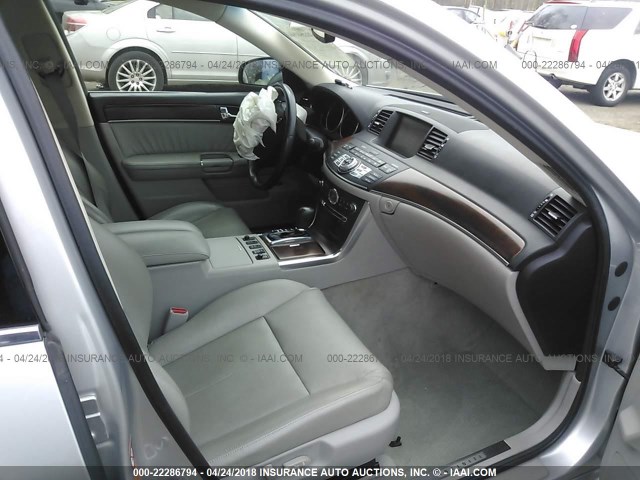 JNKAY01FX8M651610 - 2008 INFINITI M35 SPORT SILVER photo 5