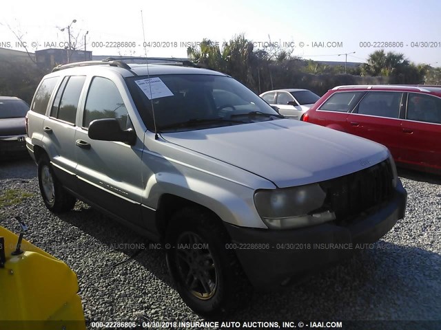 1J4GX48S14C403796 - 2004 JEEP GRAND CHEROKEE LAREDO/COLUMBIA/FREEDOM SILVER photo 1