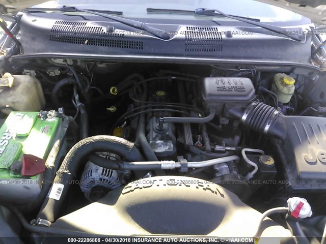 1J4GX48S14C403796 - 2004 JEEP GRAND CHEROKEE LAREDO/COLUMBIA/FREEDOM 银色 照片 10