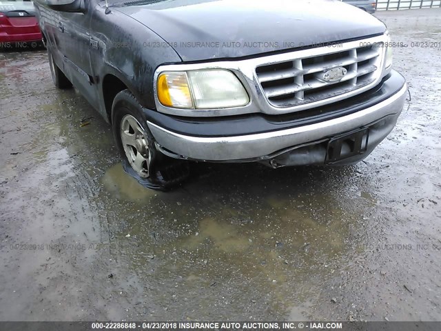 1FTZX17291NB55571 - 2001 FORD F150 BLUE photo 6