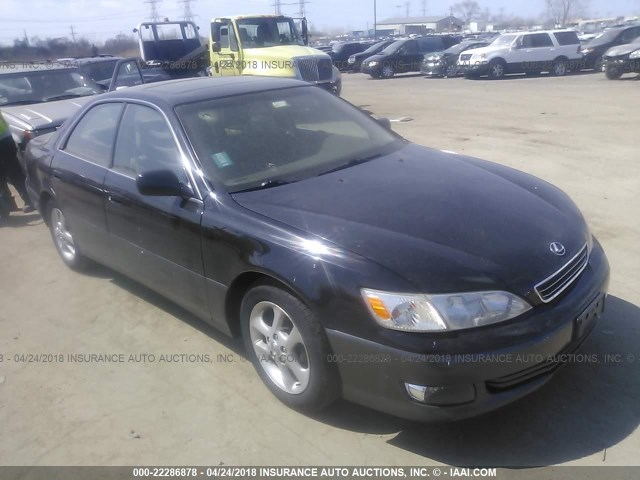 JT8BF28G215111141 - 2001 LEXUS ES 300 BLACK photo 1