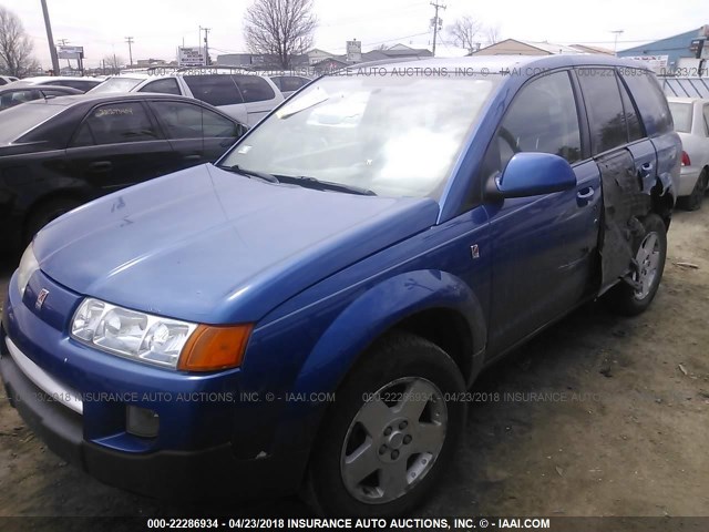 5GZCZ63455S854044 - 2005 SATURN VUE BLUE photo 2