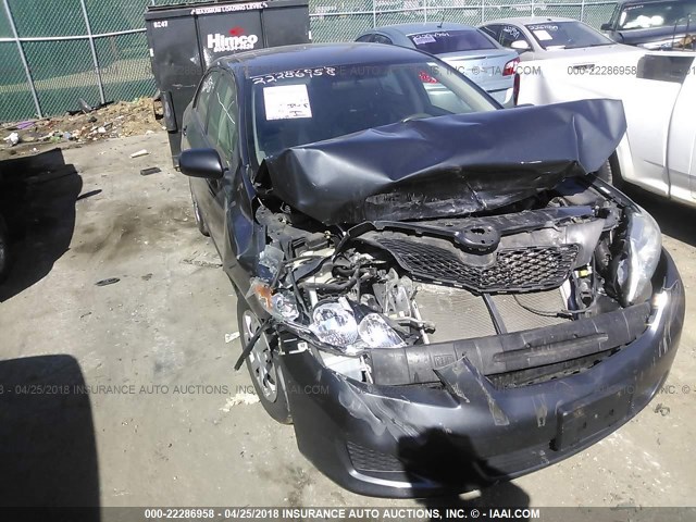 1NXBU40E19Z001711 - 2009 TOYOTA COROLLA S/LE/XLE GRAY photo 1