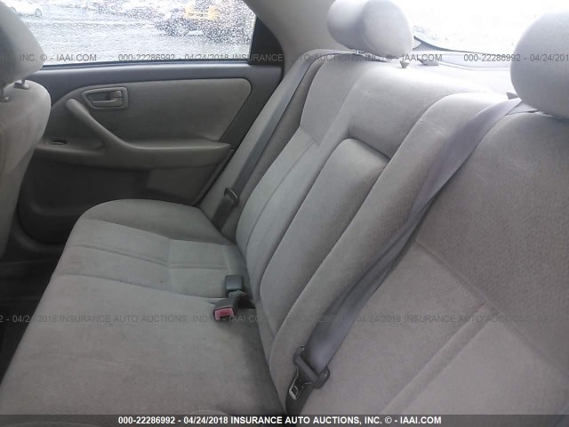 4T1BG22K81U838443 - 2001 TOYOTA CAMRY CE/LE/XLE თაფლისფერი ფოტო 8