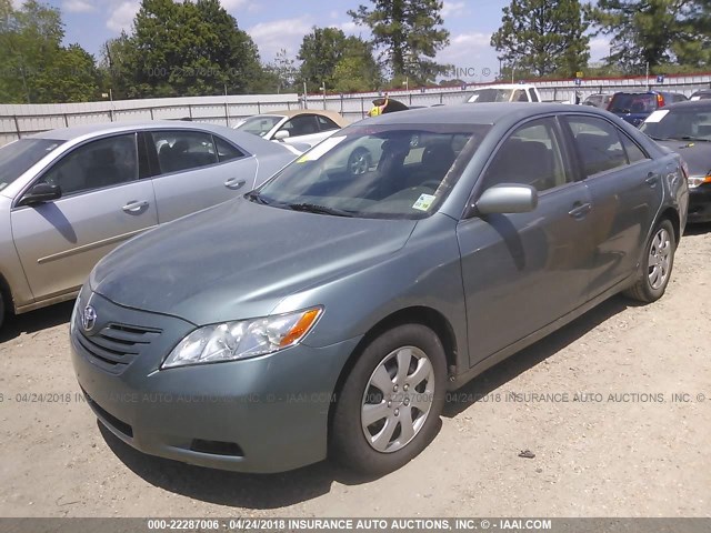 4T4BE46K69R080230 - 2009 TOYOTA CAMRY SE/LE/XLE Light Blue photo 2